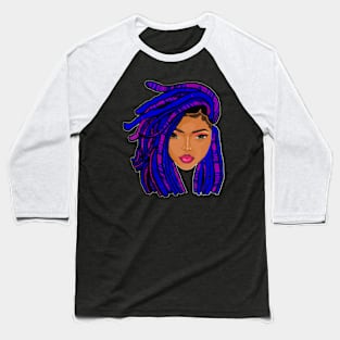 Natural Hair LOCS 1 Baseball T-Shirt